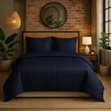 posciel-160x200-hotelowa-100percent-gruba-bawelna-satynowa-adamaszek-granatowy-wymiary-poduszki-70x80cm