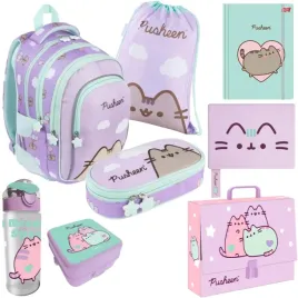zestaw-8-elementow-szkolnych-dla-dziewczynki-pusheen-violet-st-majewski