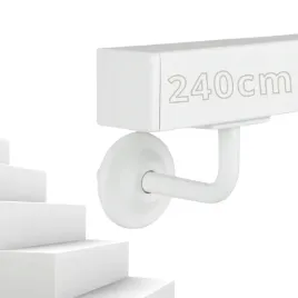 porecz-schodowa-biala-scienna-kwadratowa-stal-barierka-schody-240cm