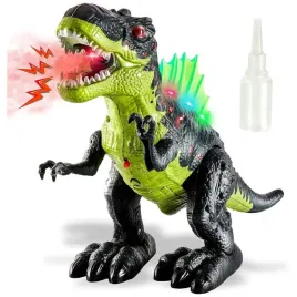 duzy-dinozaur-t-rex-chodzi-ryczy-swieci-zieje-dym
