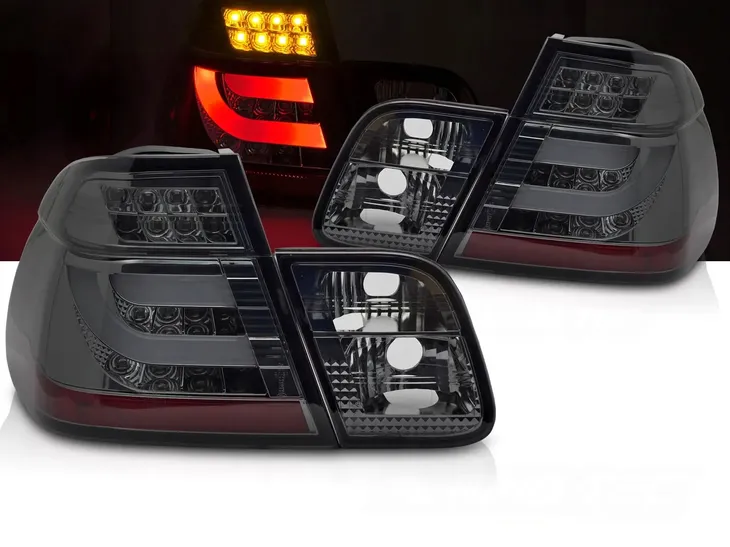 LAMPY DIODOWE BMW E46 02-05R LIFT SEDAN LED BAR SUPER EFEKT!!