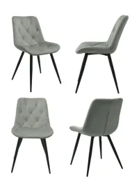 4szt-krzeslo-do-jadalni-salonu-tapicerowane-lucca-szare-welwet-pikowane