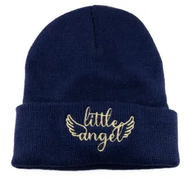 little-angel-czapka-zimowa-granatowa-beanie
