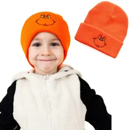 czapka-zimowa-pomaranczowa-neon-unisex