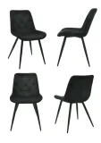 4szt-krzeslo-do-jadalni-salonu-tapicerowane-lucca-czarne-welwet-pikowane