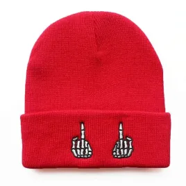 czapka-zimowa-czerwona-fuck-unisex