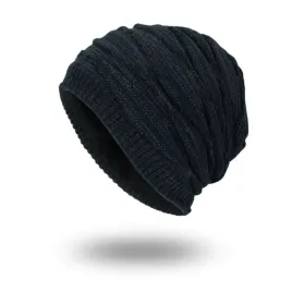 czapka-meska-zimowa-czarna-szara-ocieplana-beanie-ciepla
