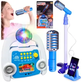mikrofon-karaoke-dla-dzieci-na-statywie-syntezator-mp3-led-na-prezent