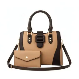 torebka-damska-z-portfelem-cappuccino-elegancka-klasyczna-na-ramie-do-reki