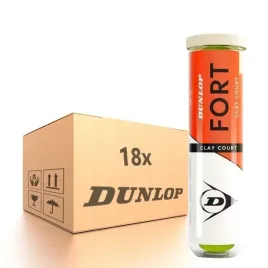 pilki-tenisowe-karton-dunlop-fort-clay-court-18x4b