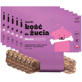 azanki-kosc-do-zucia-mocarz-dla-mlodych-psow-10cm-zestaw-6pak