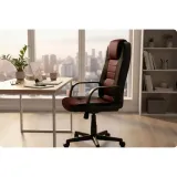 fotel-biurowy-obrotowy-sofotel-czarno-brazowe-minimalna-wysokosc-siedziska-44-cm