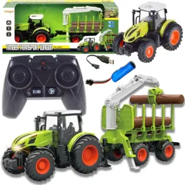 traktor-ciagnik-pilot-zdalnie-sterowany-dzwiek-swieci-aku-przyczepa-lesna