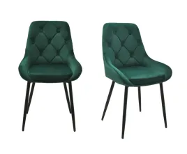 2-szt-krzeslo-do-jadalni-tapicerowane-paris-ciemnozielone-welwet-pikowane