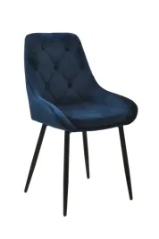 krzeslo-do-jadalni-tapicerowane-paris-granatowe-welwet-pikowane