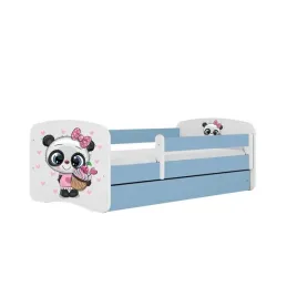 lozko-babydreams-niebieskie-panda-z-szuflada-bez-materaca-140-70