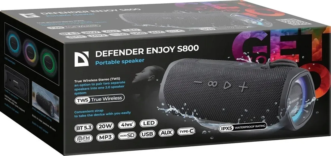 glosnik-defender-enjoy-s800-bluetooth-20w-stan-nowy