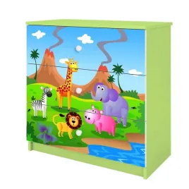komoda-babydreams-zielona-safari