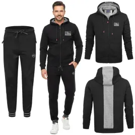 dres-meski-komplet-3xl-bawelniany-bluza-z-kapturem-i-spodnie-ocieplane