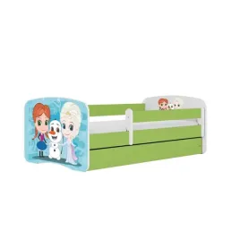 lozko-babydreams-zielone-kraina-lodu-z-szuflada-materac-kokos-180-80