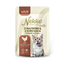 nekko-daily-mokra-karma-dla-kotow-adult-z-watrobka-z-kurczaka-w-sosie-85g