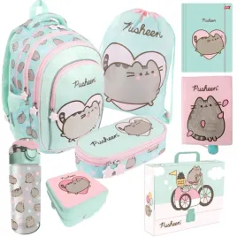 zestaw-8-elementow-szkolnych-dla-dziewczynki-pusheen-mint-st-majewski