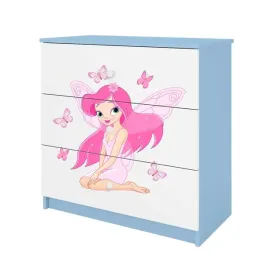 komoda-babydreams-niebieska-wrozka-z-motylkami-3-szuflady