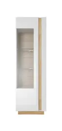 wysoka-witryna-biala-z-polyskiem-i-debem-grandson-60x40x1935-cm