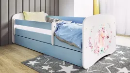lozko-babydreams-niebieskie-konik-z-szuflada-bez-materaca-180-80