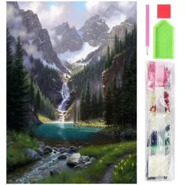 haft-diamentowy-wodospad-mozaika-zestaw-diamond-painting-5d-3040-cm-xj5144