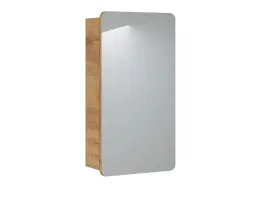 szafka-lazienkowa-z-lustrem-40-cm-dab-nowoczesna-1-drzwi-zaokraglona