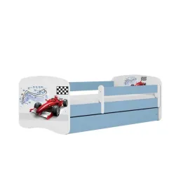 lozko-babydreams-niebieskie-formula-z-szuflada-materac-lateks-140-70