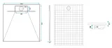 brodzik-bazalt-carrara-black-90x90-stan-nowy-marka-rea