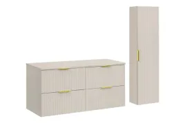 nowoczesny-zestaw-lazienkowy-120-cm-kaszmirowy-mat-z-szafka-wysoka