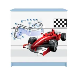 komoda-babydreams-niebieska-formula-3-szuflady-dziecieca-sportowa