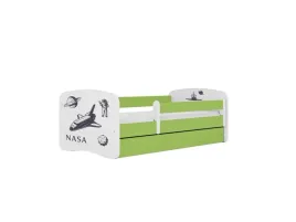 lozko-babydreams-zielone-nasa-bez-szuflady-bez-materaca-180-80