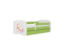 lozko-babydreams-zielone-sen-bez-szuflady-materac-kokos-160-80