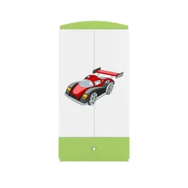 szafa-babydreams-zielona-auto-wyscigowedo-pokoju-dzieci-i-mlodziezy