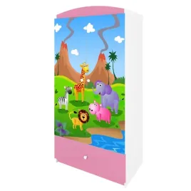 szafa-babydreams-rozowa-safari-idealna-do-pokoju-dzieci-i-mlodziezy