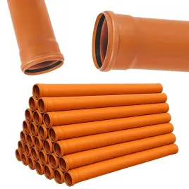 rura-kanalizacyjna-pvc-160-sn4-zewnetrzna-rura-pvc-56mb-28szt-pomaranczowa