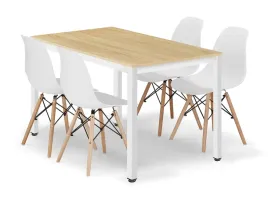 nowoczesnosc-bialy-zestaw-stol-prostokatny-120x60-dab-4-krzesla-biale