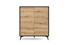 nowoczesna-szafka-dab-evoke-czarny-korpus-wys-119-cm