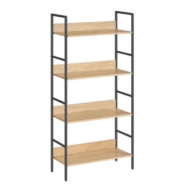 nowoczesnosc-czarny-regal-sonoma-lls174b11-styl-i-funkcjonalnosc