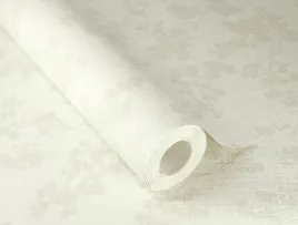 tapeta-winylowa-na-flizelinie-zmywalna-biala-len-plotno-material-liscie