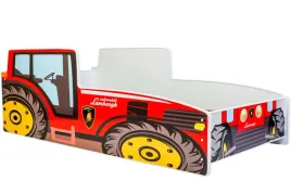 lozko-pojedyncze-traktor-czerwony-140x70-z-motywem-z-materacem