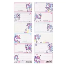 naklejki-na-zeszyt-starpak-unicornpegaz-jednorozce-6-szt