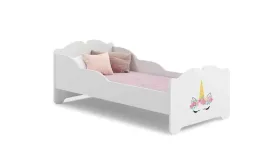 lozko-dzieciece-z-materacem-160x80-z-motywem-rog-jednorozca