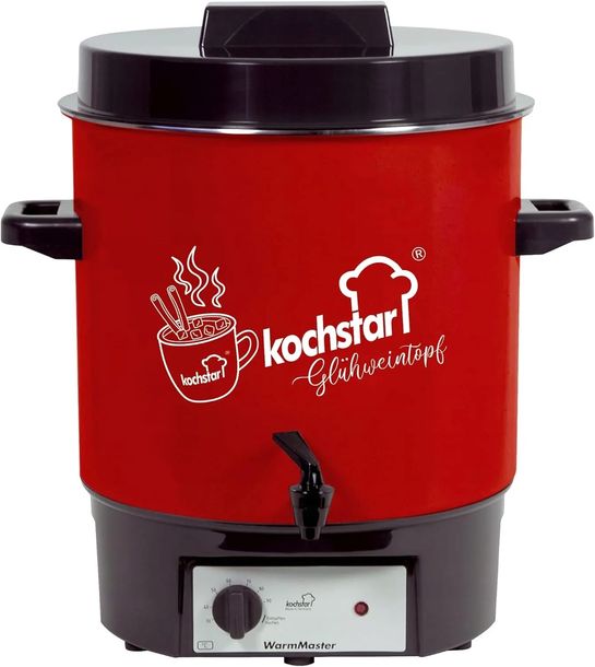 Elektryczny Garnek do Pasteryzacji Warnik KOCHSTAR 1800W 27l 30-100st C