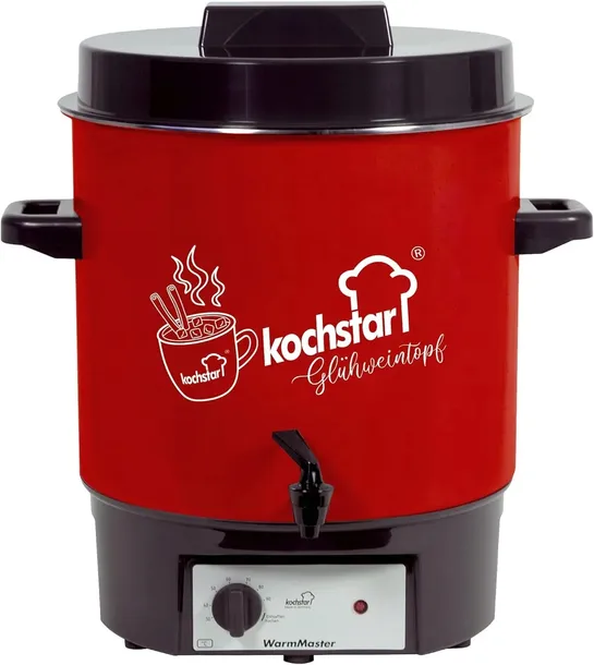 Elektryczny Garnek do Pasteryzacji Warnik KOCHSTAR 1800W 27l 30-100st C