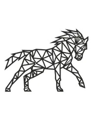 ozdoba-scienna-metalowa-decormetal-geometric-horse-30cm